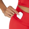 Hanes Womens Moves Bike Shorts, Soft & Stretchy Workout Shorts with Interior Pocket, Moisture-Wicking, 3” Or 7″ Inseam(Holly Berry Red)