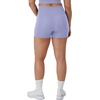 Hanes Womens Moves Bike Shorts, Soft & Stretchy Workout Shorts with Interior Pocket, Moisture-Wicking, 3” Or 7″ Inseam(Peri Blue)