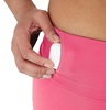 Hanes Womens Moves Bike Shorts, Soft & Stretchy Workout Shorts with Interior Pocket, Moisture-Wicking, 3” Or 7″ Inseam(Pink Pedestal)