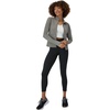 Hanes Women’s Moves Leak Protection 7/8 Leggings with Built-in Underwear, Moisture-Wicking & Odor Control, 25” Inseam(Black)