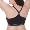 Hanes Women’s Moves Seamless Triangle Wireless Bra, 360° Flex Light Support Pullover Bra, Odor Control, 2-Pack(Black/Glimmer Red)