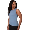 Hanes Women’s Moves Tank Top, Stretch Tank for Women, Moisture-Wicking Tank Top(Blue Dive)