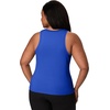 Hanes Women’s Moves Tank Top, Stretch Tank for Women, Moisture-Wicking Tank Top(Deep Royal)