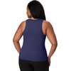 Hanes Women’s Moves Tank Top, Stretch Tank for Women, Moisture-Wicking Tank Top(Imperial Indigo)