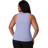 Hanes Women’s Moves Tank Top, Stretch Tank for Women, Moisture-Wicking Tank Top(Peri Blue)