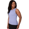 Hanes Women’s Moves Tank Top, Stretch Tank for Women, Moisture-Wicking Tank Top(Peri Blue)