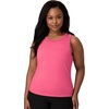 Hanes Women’s Moves Tank Top, Stretch Tank for Women, Moisture-Wicking Tank Top(Pink Pedestal)