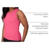 Hanes Women’s Moves Tank Top, Stretch Tank for Women, Moisture-Wicking Tank Top(Pink Pedestal)