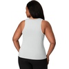 Hanes Women’s Moves Tank Top, Stretch Tank for Women, Moisture-Wicking Tank Top(White)