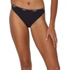 Hanes Women’s Moves Underwear, 360° Flex Stretch Panties, Smooth & Seamless Hipsters Bikinis Or Thongs, 6-pack(6pk Thong: Black X2/Red X2/Pink X2)
