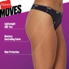 Hanes Women’s Moves Underwear, 360° Flex Stretch Panties, Smooth & Seamless Hipsters Bikinis Or Thongs, 6-pack(6pk Thong: Black X2/Red X2/Pink X2)