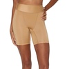Hanes Women’s Moves Underwear, Anti-chafe Slip Shorts, Microfiber Slip Shorts for Women, 2-pack(Warm Almond/Warm Almond)