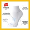 Hanes Women’s No Show Running Socks, Absolute Run Socks, Breathable No Show Tab Socks for Running, 4-pack(White Assorted – 3 Pack)