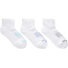 Hanes Women’s No Show Running Socks, Absolute Run Socks, Breathable No Show Tab Socks for Running, 4-pack(White Assorted – 3 Pack)
