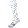 Hanes Women’s Over-the-calf Socks W/Mild Graduated Compression, Absolute Wellness Non-binding Cushioned Socks, 3-pack(Black/Gray/White)
