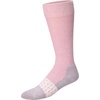 Hanes Women’s Over-the-calf Socks W/Mild Graduated Compression, Absolute Wellness Non-binding Cushioned Socks, 3-pack(Pink/Tan/Green)