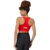 Hanes Women’s Racerback Sports Bra, Moisture-Wicking Stretch Activewear(Holly Berry Red)