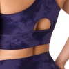 Hanes Women’s Racerback Sports Bra, Moisture-Wicking Stretch Activewear(Purple Timeless Camo)
