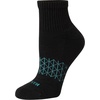 Hanes Women’s Socks, 4-pack, Absolute Active Cushioned Moisture-wicking Best Women’s Socks, Crew, Ankle and No Show(Black)