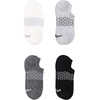 Hanes Women’s Socks, 4-pack, Absolute Active Cushioned Moisture-wicking Best Women’s Socks, Crew, Ankle and No Show(Black/Gray/White)