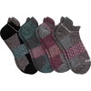 Hanes Women’s Socks, 4-pack, Absolute Active Cushioned Moisture-wicking Best Women’s Socks, Crew, Ankle and No Show(Dark Grey – 4 Pack)