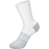 Hanes girls Socks Pack, Ankle, Crew, No Show 6 Pairs, Absolute Active Cushioned Ankle Socks for Girls(White/Green – Crew)