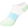 Hanes girls Socks Pack, Ankle, Crew, No Show 6 Pairs, Absolute Active Cushioned Ankle Socks for Girls(White/Purple – No Show)