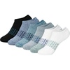 Hanes Boy’s Socks, Ankle, Crew, & No Show 6-pack, Absolute Active Cushioned Sports Socks for Boys, Moisture-wicking Athletic(Grey/Black/White – No Show)