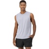 Hanes Men’s Moves Tank, Performance Tank for Men, Moisture-Wicking Tank Top, 4-Way Stretch(Tubing Grey)