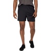 Hanes Men’s Moves Workout Shorts with Boxer Brief Liner & Total Support Pouch, Moisture-Wicking Shorts, 5” Inseam(Black)