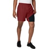 Hanes Men’s Moves Workout Shorts with Boxer Brief Liner & Total Support Pouch, Moisture-Wicking Shorts, 7” Inseam(Herbal Olive Green)