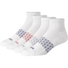 Hanes Men’s Socks, Absolute Comfort Cushioned Moisture-wicking Seamless Toe, 4 Pack, Ankle, Crew and Heel Shield Socks(White Color – Ankle)