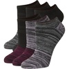 Hanes Women’s Moves Ankle Socks, Performance Socks for Women, X-Temp, Cushioned with Arch Support(Black Assortment)