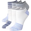 Hanes Women’s Moves Ankle Socks, Performance Socks for Women, X-Temp, Cushioned with Arch Support(Blue)