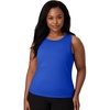 Hanes Women’s Moves Tank Top, Stretch Tank for Women, Moisture-Wicking Tank Top(Deep Royal)