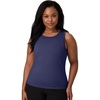Hanes Women’s Moves Tank Top, Stretch Tank for Women, Moisture-Wicking Tank Top(Imperial Indigo)