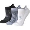 Hanes Women’s No Show Running Socks, Absolute Run Socks, Breathable No Show Tab Socks for Running, 4-pack(Black/Gray/White – 3 Pack)