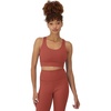 Hanes Women’s Racerback Sports Bra, Moisture-Wicking Stretch Activewear(Coral Camelia)