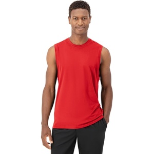 Hanes Men’s Moves Tank, Performance Tank for Men, Moisture-Wicking Tank Top, 4-Way Stretch(Holly Berry Red)