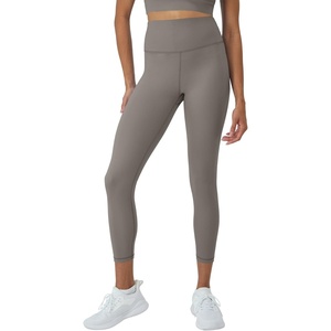 Hanes Womens Leggings Clothing, Moves 7/8 Soft Leggings with Pocket, Moisture Wicking Women’s Clothing, Pants, 25″ Inseam(Cool Grey)