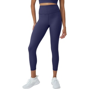 Hanes Womens Leggings Clothing, Moves 7/8 Soft Leggings with Pocket, Moisture Wicking Women’s Clothing, Pants, 25″ Inseam(Imperial Indigo)