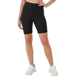 Hanes Womens Moves Bike Shorts, Soft & Stretchy Workout Shorts with Interior Pocket, Moisture-Wicking, 3” Or 7″ Inseam(Black)