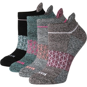 Hanes Women’s Socks, 4-pack, Absolute Active Cushioned Moisture-wicking Best Women’s Socks, Crew, Ankle and No Show(Dark Grey – 4 Pack)