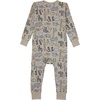 Hanes Baby Pure Comfort Organic Long Sleeve Footless Sleep N’ Play, Infant Playsuit, Boys & Girls(Beige Wild)