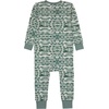 Hanes Baby Pure Comfort Organic Long Sleeve Footless Sleep N’ Play, Infant Playsuit, Boys & Girls(Green)