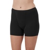 Hanes Women’s Comfort, Period. Underwear, Bikini Period Underwear, Super Leaks Period Underwear, 3-pack(2-pack Boxer Briefs  Black/Black)