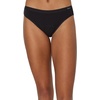 Hanes Women’s Comfort, Period. Underwear, Bikini Period Underwear, Super Leaks Period Underwear, 3-pack(3-pack Bikinis  Black/Dot Print/Concrete Heather)