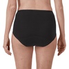 Hanes Women’s Comfort, Period. Underwear, Bikini Period Underwear, Super Leaks Period Underwear, 3-pack(3-pack Briefs  Black/Pecan/Black)