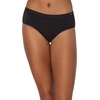 Hanes Women’s Comfort, Period. Underwear, Bikini Period Underwear, Super Leaks Period Underwear, 3-pack(3-pack Hipsters  Black/Dot Print/Concrete Heather)