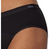 Hanes Women’s Comfort, Period. Underwear, Bikini Period Underwear, Super Leaks Period Underwear, 3-pack(3-pack Hipsters  Black/Dot Print/Concrete Heather)